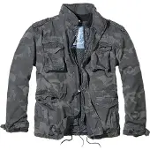 Brandit Veste mi-saison 'M-65 Giant' gris / gris basalte / gris foncé