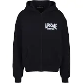 Mister tee Veste de survêtement noir / blanc