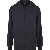 Urban Classics Basic Full Zip Sweatshirt Bleu L Homme
