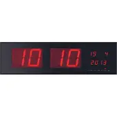 Perel Horloge murale avec affichage LED
