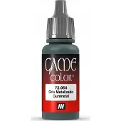 Vallejo Game Color Metal Dark Gunmetal-