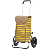 Andersen Shopper Cabas 'Eske' noisette / jaune