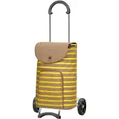 Andersen Shopper Cabas 'Eske' beige / jaune