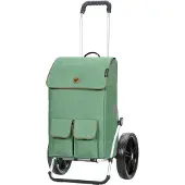 Andersen Shopper Cabas 'Royal Ipek Ma' marron / vert clair