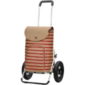 Andersen Shopper Valisette 'Eske' brocart / rouge