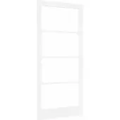 vidaXL Porte d'intérieur ORKDAL, apprêtée en blanc, 93 x 202 cm