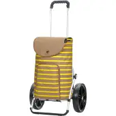Andersen Shopper Valisette 'Royal Eske' beige / jaune