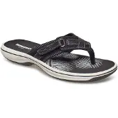 Clarks Brinkley Sea Flip Flops Noir EU 38 Femme