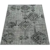 Paco Home Tapis d'intérieur et d'extérieur Balcon Terrasse Motifs orientaux vintage Ornements Dimensions 60 x 100 cm