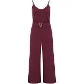 We fashion Combinaison rouge foncé