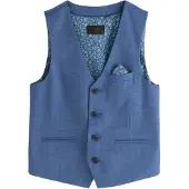 Next Gilet bleu roi