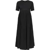 ONLY Maternity Robe 'OLMBlomst' noir