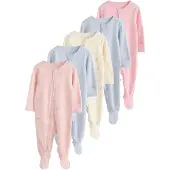 Next Pyjama beige / bleu clair / rose / noir