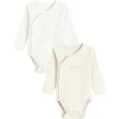 Cool Club Barboteuse / body beige / blanc cassé