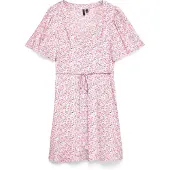 Vero Moda Robe-chemise 'VMAlba' vert foncé / rose / rose clair / blanc