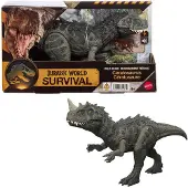 Jurassic World : Actionfigur Survival Wild Roar Ceratosaurus