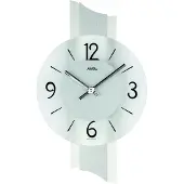AMS Horloge murale à quartz, mouvement à quartz, 23x40x6cm, 9394