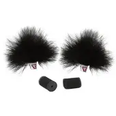 Rycote Paire de bonnettes Ristretto Lavalier noir