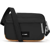 Pacsafe sac à épaule bandoulière Go Crossbody Bag Jet Black noir