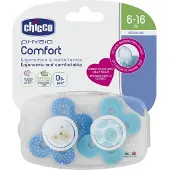 Chicco Sucette en silicone Physio Confort Enfant 6-16 M 2u