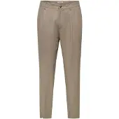 Only & Sons Pantalon à pince 'ONSLou' taupe