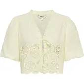 ONLY Chemisier 'ONLBryson' jaune pastel