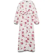 Vero Moda Robe-chemise 'VMLisa' vert foncé / mauve / rose foncé / blanc