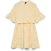 Vero Moda Robe-chemise 'VMElena' jaune