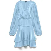 Vero Moda Robe de cocktail 'VMPolly' turquoise