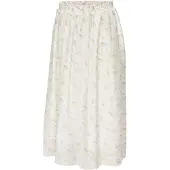 ONLY Maternity Jupe 'OLManna' jaune clair / sapin / blanc
