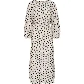 ONLY Robe 'ONLMaizee' noir / blanc