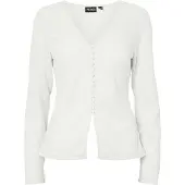 Pieces Cardigan 'PCBaisy' blanc