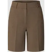 Selected Pantalon à plis marron