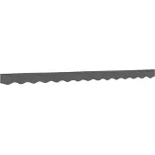 vidaXL Volant de store anthracite rayé 3,5 m