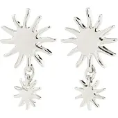 Pilgrim Boucles d'oreilles ' Lyricus ' argent