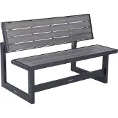 Lifetime Convertible Bench 141 X 36 X 48 Cm Gris 141 x 36 x 48 cm