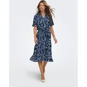 ONLY Robe-chemise 'ONLYasmin' bleu nuit / bleu clair