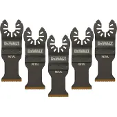 DeWalt Dt20727-qz Multitool Cutting Blade 30x43 Mm 5 Units Clair
