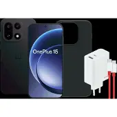 OnePlus 15 256 Go Noir 5G + Pack d'Accessoires de Base