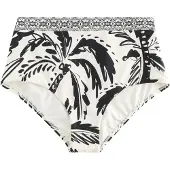Next Bas de bikini crème / noir