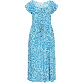 Usha Robe d’été beige / azur