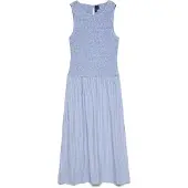 Vero Moda Robe 'VMLeya' bleu-gris / vert chiné