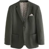 Next Veste de costume kaki