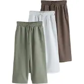 Next Pantalon marron / olive / blanc