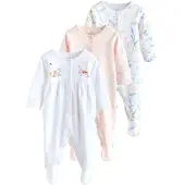 Next Barboteuse / body mélange de couleurs / rosé / blanc