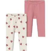 s.Oliver Leggings beige clair / rose ancienne / rouge