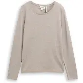 Tom Tailor Pull-over gris chiné
