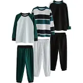 Next Pyjama gris / vert / noir