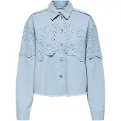 ONLY Veste mi-saison 'ONLElena' bleu clair