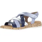 Gabor Sandales bleu marine / bleu-gris / argent